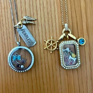 Origami owl necklaces!